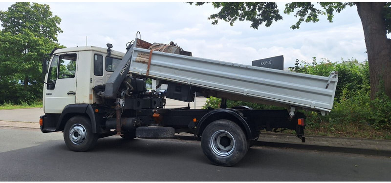 MAN 10.163 Kipper mit Kran+Greifer - Istovarivač: slika 2 MAN 10.163 Kipper mit Kran+Greifer - Istovarivač: slika 2