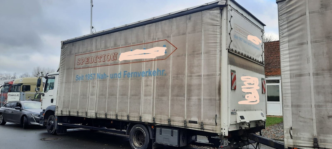 MAN 12.250 TGM Jumbo Mit Anhänger - Kamion sa ceradom, Prikolica sa ceradom: slika 3 MAN 12.250 TGM Jumbo Mit Anhänger - Kamion sa ceradom, Prikolica sa ceradom: slika 3