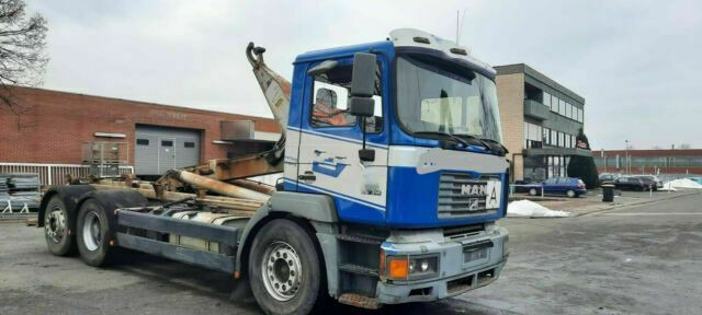 MAN 26.314K 6x2 Blatt/Luft Diff/Sperre - Kamion sa hidrauličnom kukom: slika 2 MAN 26.314K 6x2 Blatt/Luft Diff/Sperre - Kamion sa hidrauličnom kukom: slika 2