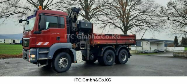 MAN 26.440TGS Kipper+Kran Meiller/Stahl - Istovarivač, Kamion sa dizalicom: slika 1 MAN 26.440TGS Kipper+Kran Meiller/Stahl - Istovarivač, Kamion sa dizalicom: slika 1