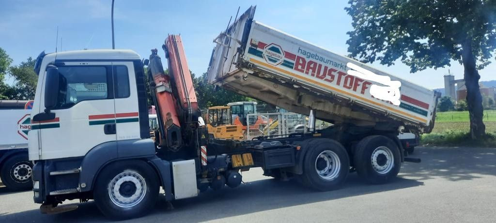 MAN TGS 26.400 Kipper Mit Kran/Funk - Istovarivač, Kamion sa dizalicom: slika 3 MAN TGS 26.400 Kipper Mit Kran/Funk - Istovarivač, Kamion sa dizalicom: slika 3