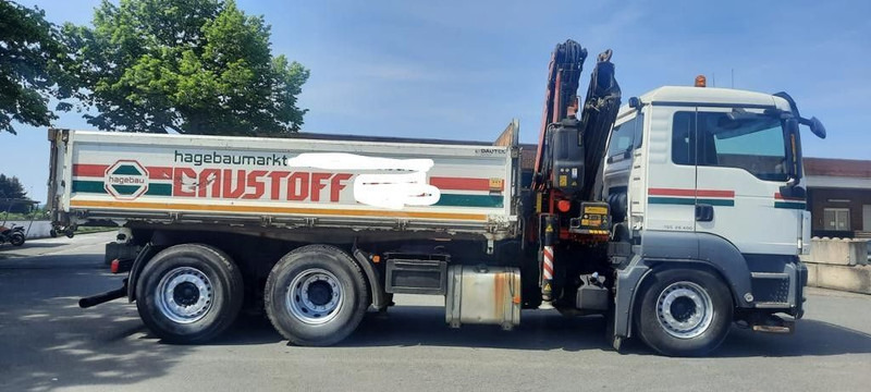 MAN TGS 26.400 Kipper Mit Kran/Funk - Kamion sa tovarnim sandukom, Kamion sa dizalicom: slika 4 MAN TGS 26.400 Kipper Mit Kran/Funk - Kamion sa tovarnim sandukom, Kamion sa dizalicom: slika 4