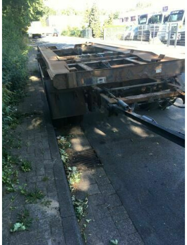 Meiller K18 ZL5,0 Deutsches Fahrzeug - Prikolica za prevoz kontejnera/ Prikolica sa promenjivim sandukom: slika 4 Meiller K18 ZL5,0 Deutsches Fahrzeug - Prikolica za prevoz kontejnera/ Prikolica sa promenjivim sandukom: slika 4