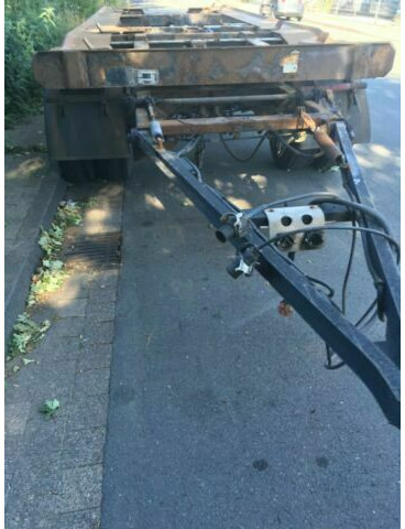 Meiller K18 ZL5,0 Deutsches Fahrzeug - Prikolica za prevoz kontejnera/ Prikolica sa promenjivim sandukom: slika 1 Meiller K18 ZL5,0 Deutsches Fahrzeug - Prikolica za prevoz kontejnera/ Prikolica sa promenjivim sandukom: slika 1