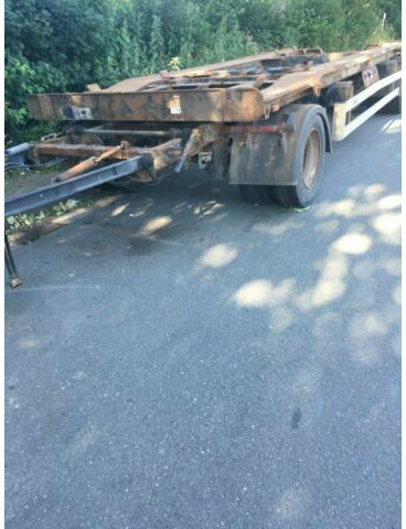 Meiller K18 ZL5,0 Deutsches Fahrzeug - Prikolica za prevoz kontejnera/ Prikolica sa promenjivim sandukom: slika 3 Meiller K18 ZL5,0 Deutsches Fahrzeug - Prikolica za prevoz kontejnera/ Prikolica sa promenjivim sandukom: slika 3