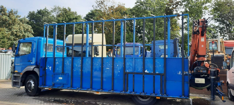 Mercedes-Benz 1828 Pritsche+Glastransport - Kamion sa tovarnim sandukom, Kamion sa dizalicom: slika 3 Mercedes-Benz 1828 Pritsche+Glastransport - Kamion sa tovarnim sandukom, Kamion sa dizalicom: slika 3