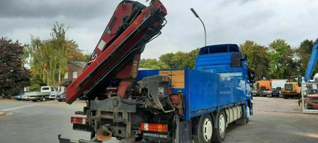 Mercedes-Benz 2544 Pritsche mit Kran Hiab XS am Heck - Kamion sa tovarnim sandukom, Kamion sa dizalicom: slika 4 Mercedes-Benz 2544 Pritsche mit Kran Hiab XS am Heck - Kamion sa tovarnim sandukom, Kamion sa dizalicom: slika 4