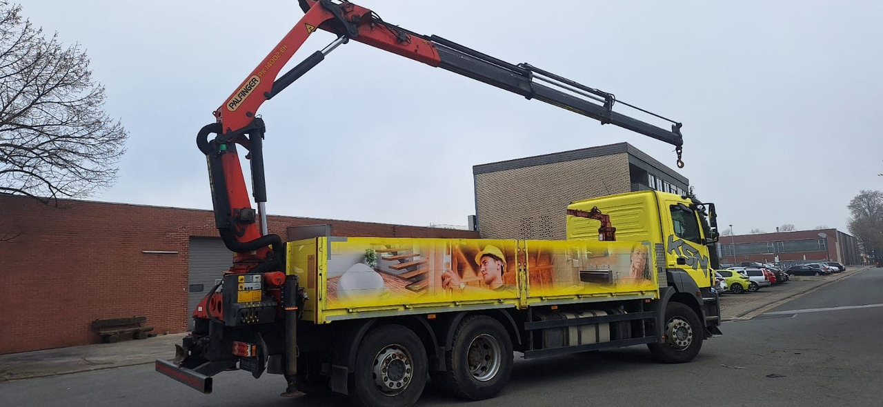 Mercedes-Benz 2636 Axor 3-Achser 6x2 mit Kran PK14002+Funk - Kamion sa tovarnim sandukom, Kamion sa dizalicom: slika 3 Mercedes-Benz 2636 Axor 3-Achser 6x2 mit Kran PK14002+Funk - Kamion sa tovarnim sandukom, Kamion sa dizalicom: slika 3