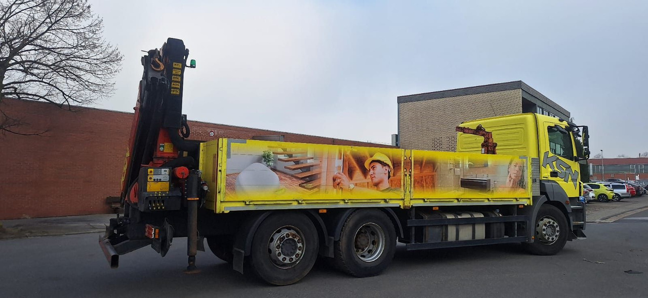 Mercedes-Benz 2636 Axor 3-Achser 6x2 mit Kran PK14002+Funk - Kamion sa tovarnim sandukom, Kamion sa dizalicom: slika 4 Mercedes-Benz 2636 Axor 3-Achser 6x2 mit Kran PK14002+Funk - Kamion sa tovarnim sandukom, Kamion sa dizalicom: slika 4