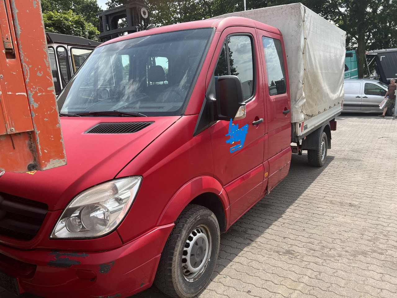 Mercedes-Benz 319 Doka - Dostavno vozilo sa ceradom, Dostavno vozilo sa duplom kabinom: slika 5 Mercedes-Benz 319 Doka - Dostavno vozilo sa ceradom, Dostavno vozilo sa duplom kabinom: slika 5