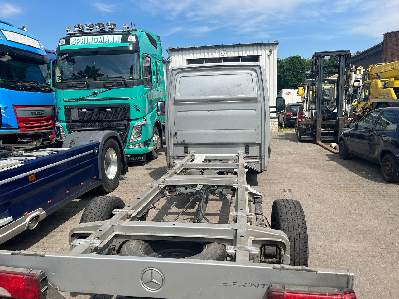 Mercedes-Benz Sprinter III 314 cdi Fahrgestell Klima Vollaust - Kamion sa golom šasijom i zatvorenom kabinom: slika 5 Mercedes-Benz Sprinter III 314 cdi Fahrgestell Klima Vollaust - Kamion sa golom šasijom i zatvorenom kabinom: slika 5