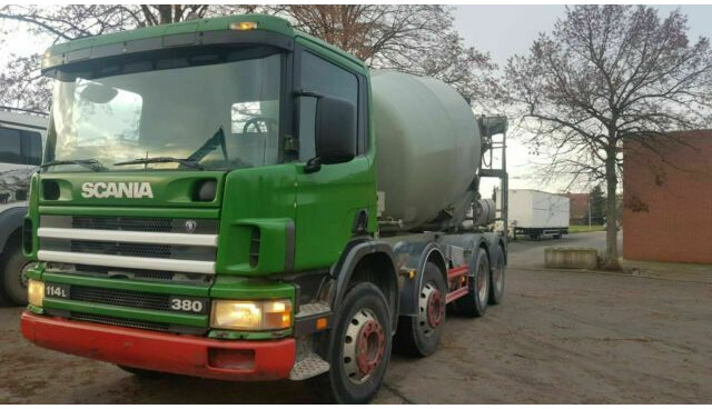 Scania 124-380PS 8x4 9-Qubik Stetter Euro:4 ZF-Schalte - Mikser za beton: slika 2 Scania 124-380PS 8x4 9-Qubik Stetter Euro:4 ZF-Schalte - Mikser za beton: slika 2