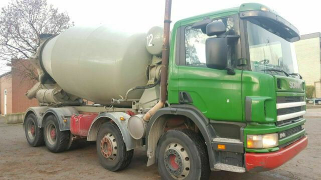 Scania 124-380PS 8x4 9-Qubik Stetter Euro:4 ZF-Schalte - Mikser za beton: slika 1 Scania 124-380PS 8x4 9-Qubik Stetter Euro:4 ZF-Schalte - Mikser za beton: slika 1