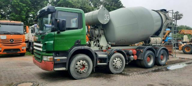 Scania P340PS 4-Achser 8x4 Betonmischer Euro:4 - Mikser za beton: slika 1 Scania P340PS 4-Achser 8x4 Betonmischer Euro:4 - Mikser za beton: slika 1