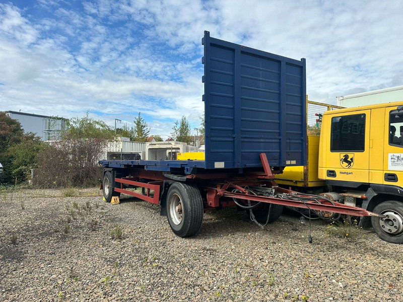 Schmitz Cargobull WF18 mit Plattform - Plato poluprikolica: slika 1 Schmitz Cargobull WF18 mit Plattform - Plato poluprikolica: slika 1
