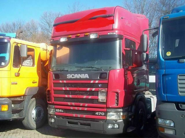 Scania 124-470 Topline Retader Kipperhydraulik - Tegljač: slika 1 Scania 124-470 Topline Retader Kipperhydraulik - Tegljač: slika 1