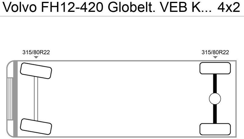 Volvo FH12-420 Globelt. VEB Klima Kipphydraulik - Tegljač: slika 5 Volvo FH12-420 Globelt. VEB Klima Kipphydraulik - Tegljač: slika 5