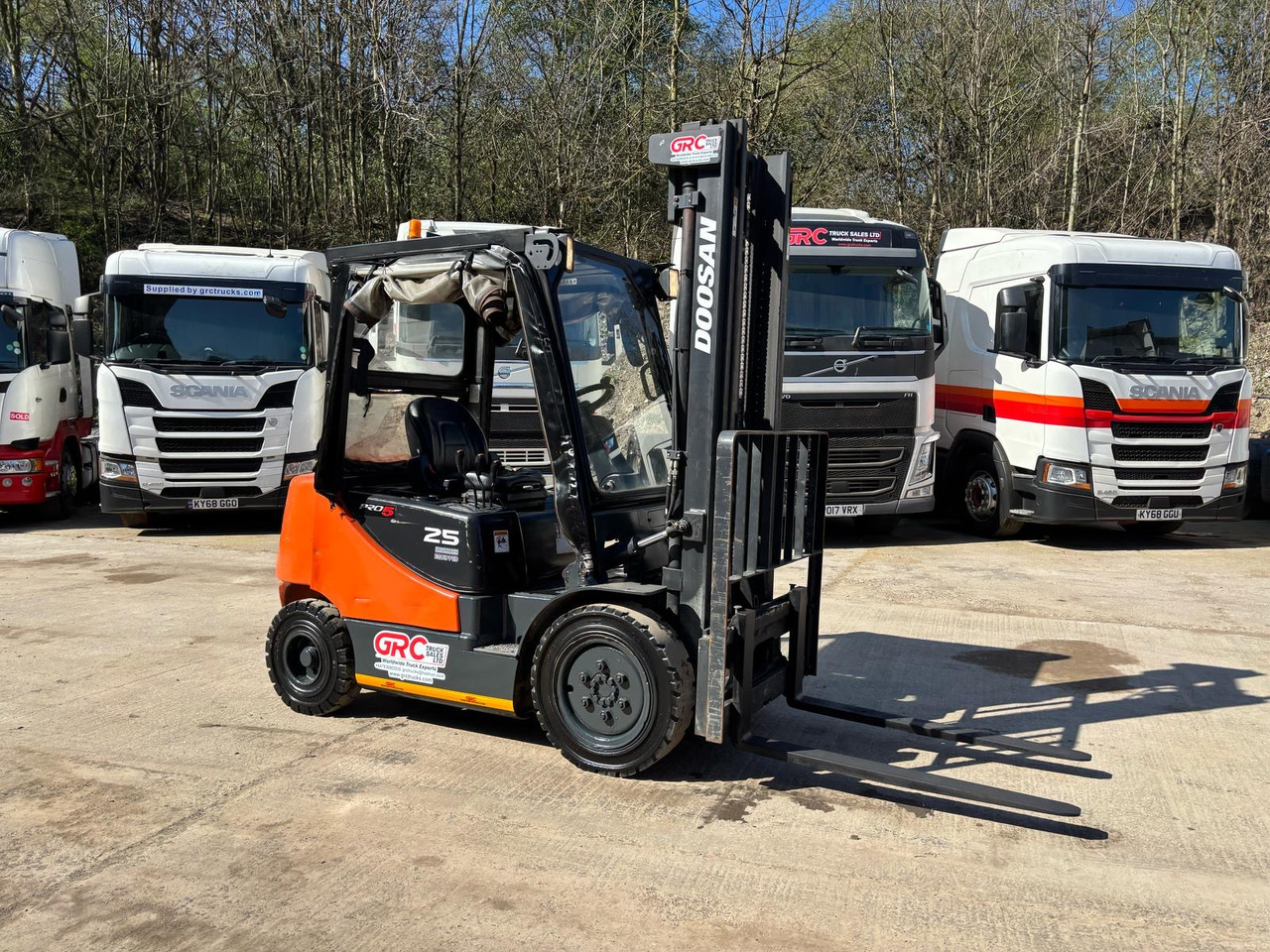 2012 DOOSAN D25S-5 Forklift - Dizel viljuškar: slika 5 2012 DOOSAN D25S-5 Forklift - Dizel viljuškar: slika 5