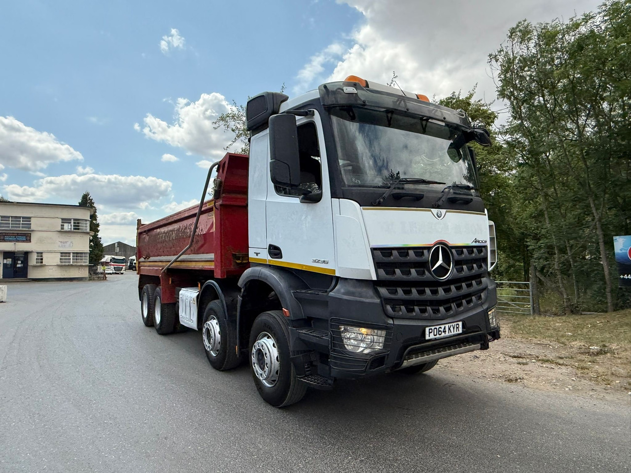 2014 Mercedes Arocs Tipper Truck RFE - Istovarivač: slika 1 2014 Mercedes Arocs Tipper Truck RFE - Istovarivač: slika 1