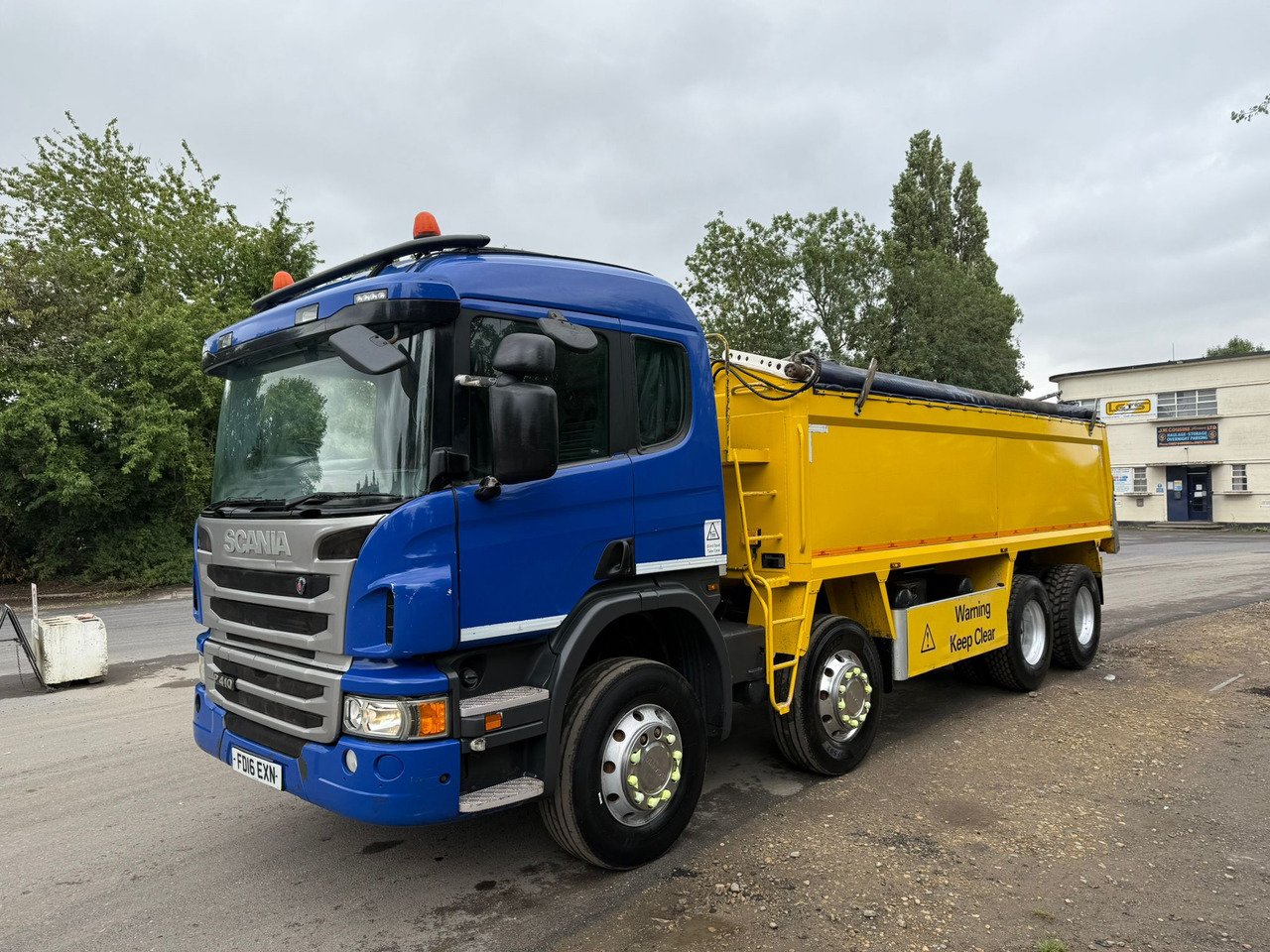 2016 Scania P410 Tipper Truck - Istovarivač: slika 4 2016 Scania P410 Tipper Truck - Istovarivač: slika 4