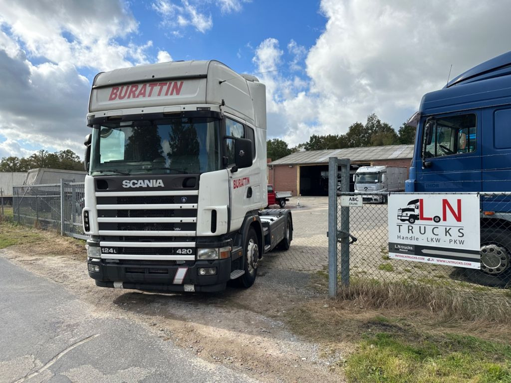 Tegljač Scania 124L-420 Topline .Retarder: slika 1