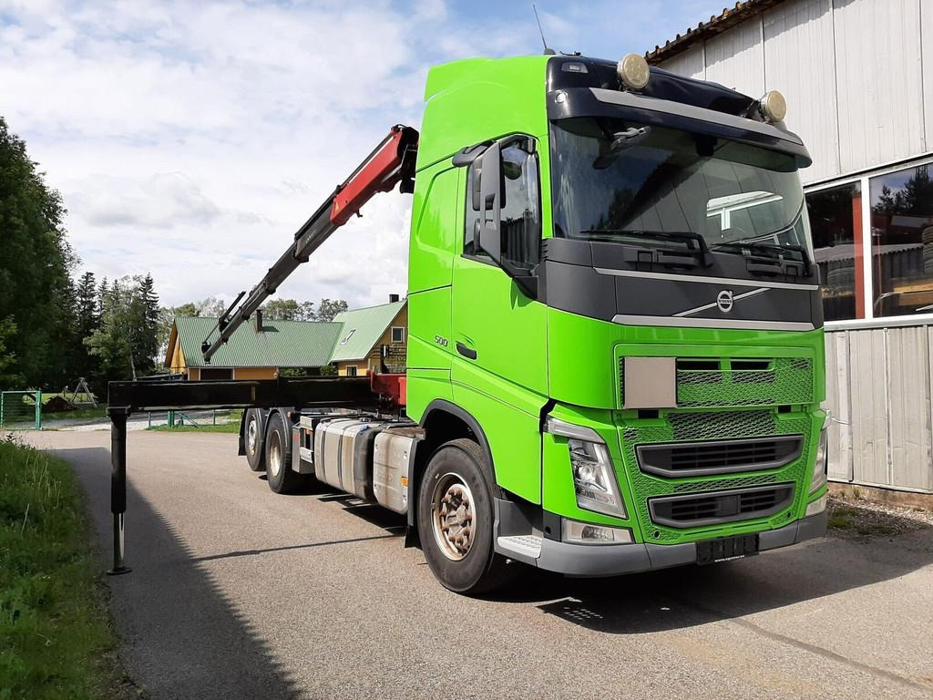 Volvo FH500 6X2 PALIFT + HMF 2120 K5 - Kamion sa hidrauličnom kukom: slika 4 Volvo FH500 6X2 PALIFT + HMF 2120 K5 - Kamion sa hidrauličnom kukom: slika 4