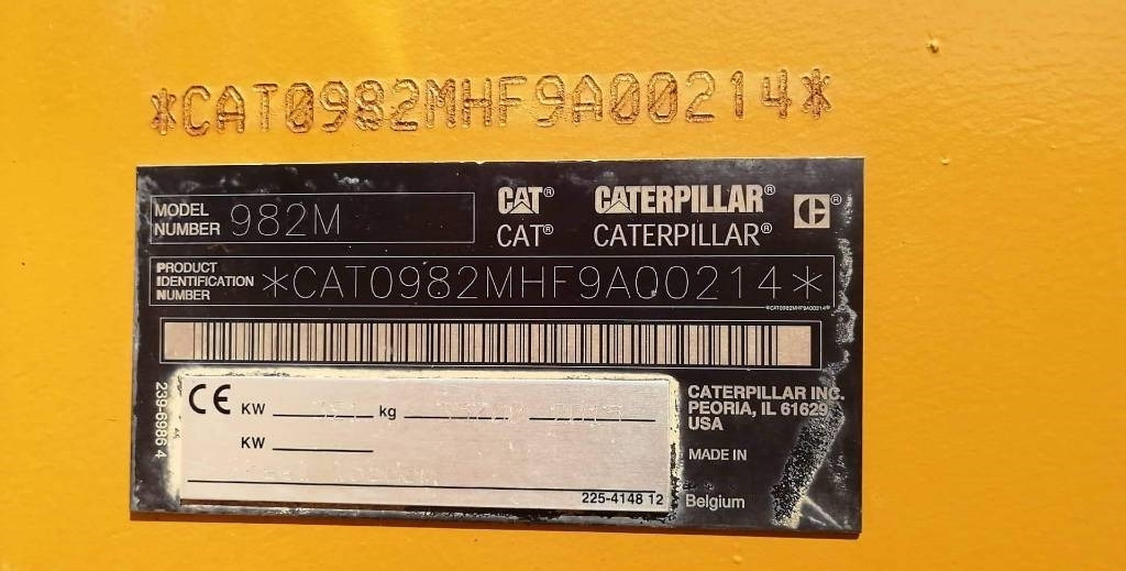 CAT 982 M - Utovarivač točkaš: slika 4 CAT 982 M - Utovarivač točkaš: slika 4