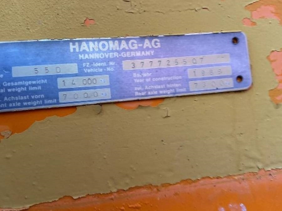 Hanomag 55 D - Utovarivač točkaš: slika 1 Hanomag 55 D - Utovarivač točkaš: slika 1