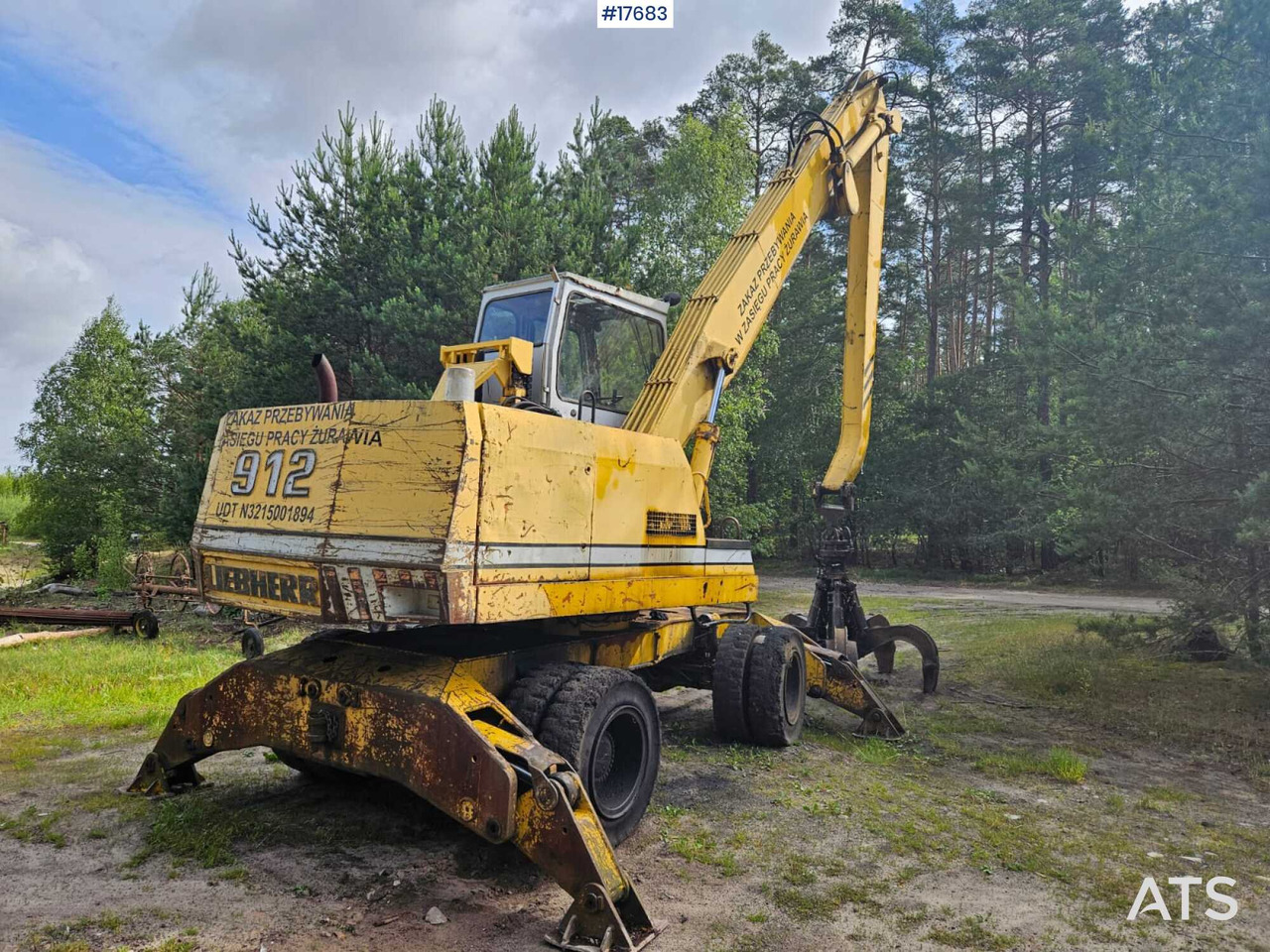 1988 Liebherr 912 - Bager za obradu otpada/ Industrije: slika 3 1988 Liebherr 912 - Bager za obradu otpada/ Industrije: slika 3