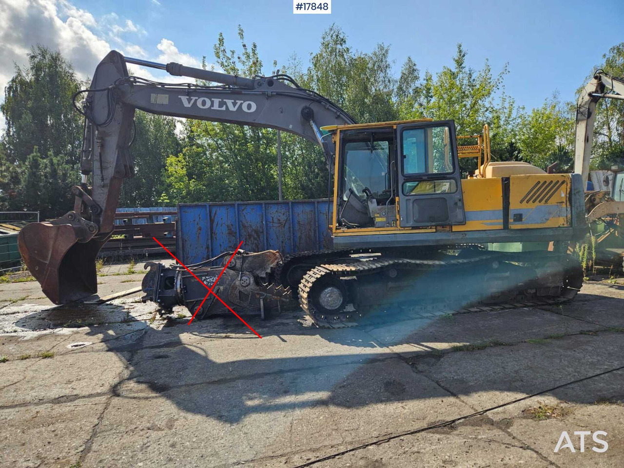 1999 Volvo EC 280 - Bager guseničar: slika 3 1999 Volvo EC 280 - Bager guseničar: slika 3