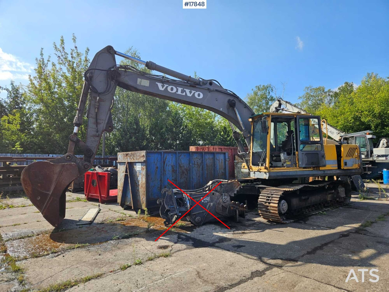 1999 Volvo EC 280 - Bager guseničar: slika 1 1999 Volvo EC 280 - Bager guseničar: slika 1