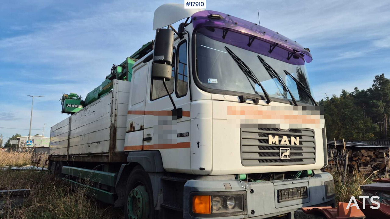 2000 MAN 18.284 - Kamion sa tovarnim sandukom, Kamion sa dizalicom: slika 3 2000 MAN 18.284 - Kamion sa tovarnim sandukom, Kamion sa dizalicom: slika 3