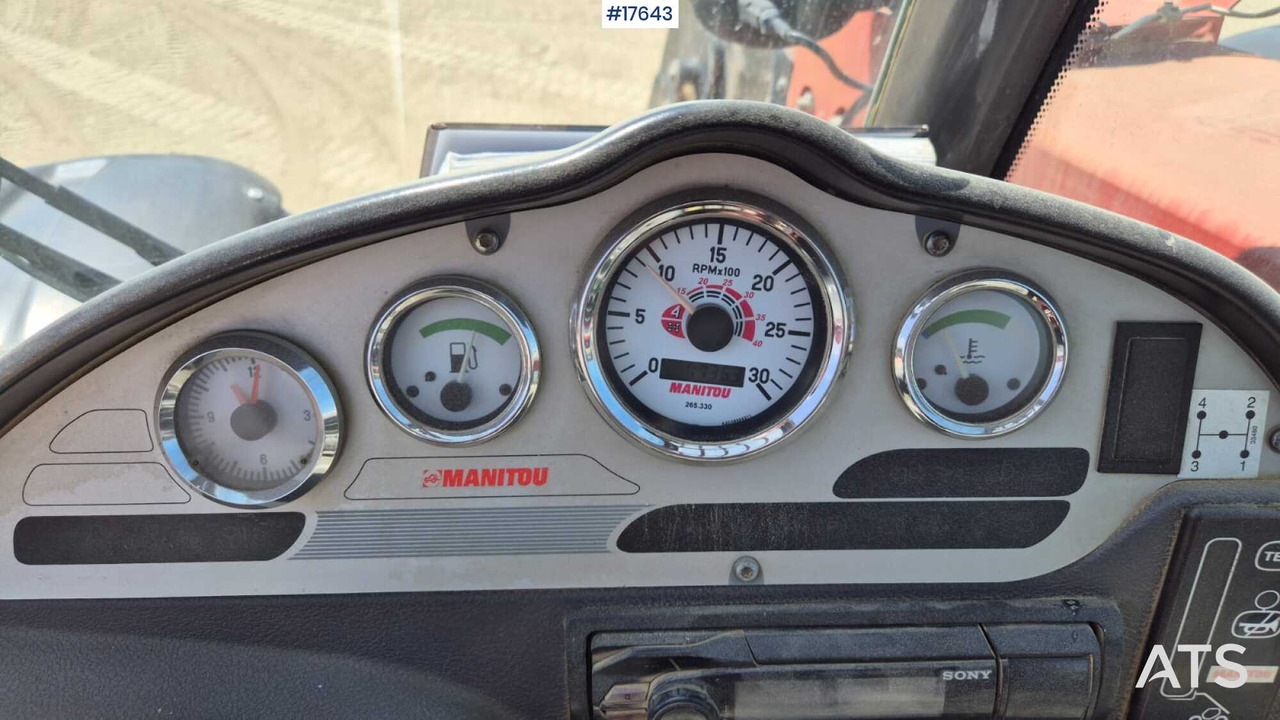 Teleskopski upravljač 2003 Manitou MLT 634: slika 17