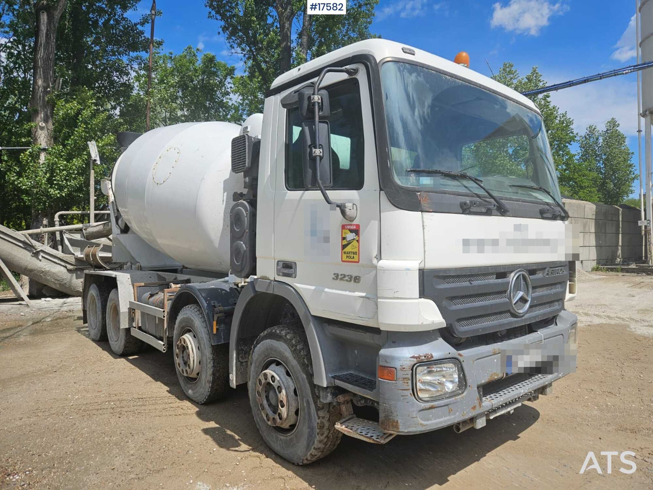 2005 Mercedes-Benz Actros 3236 - Mikser za beton: slika 4 2005 Mercedes-Benz Actros 3236 - Mikser za beton: slika 4