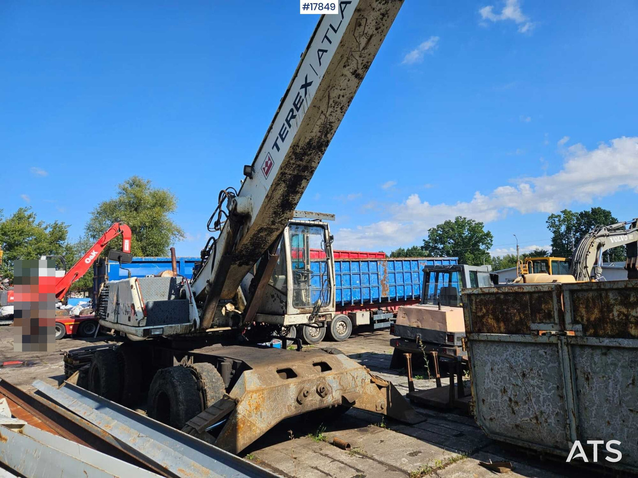 2006 Terex 1804 - Bager za obradu otpada/ Industrije: slika 2 2006 Terex 1804 - Bager za obradu otpada/ Industrije: slika 2