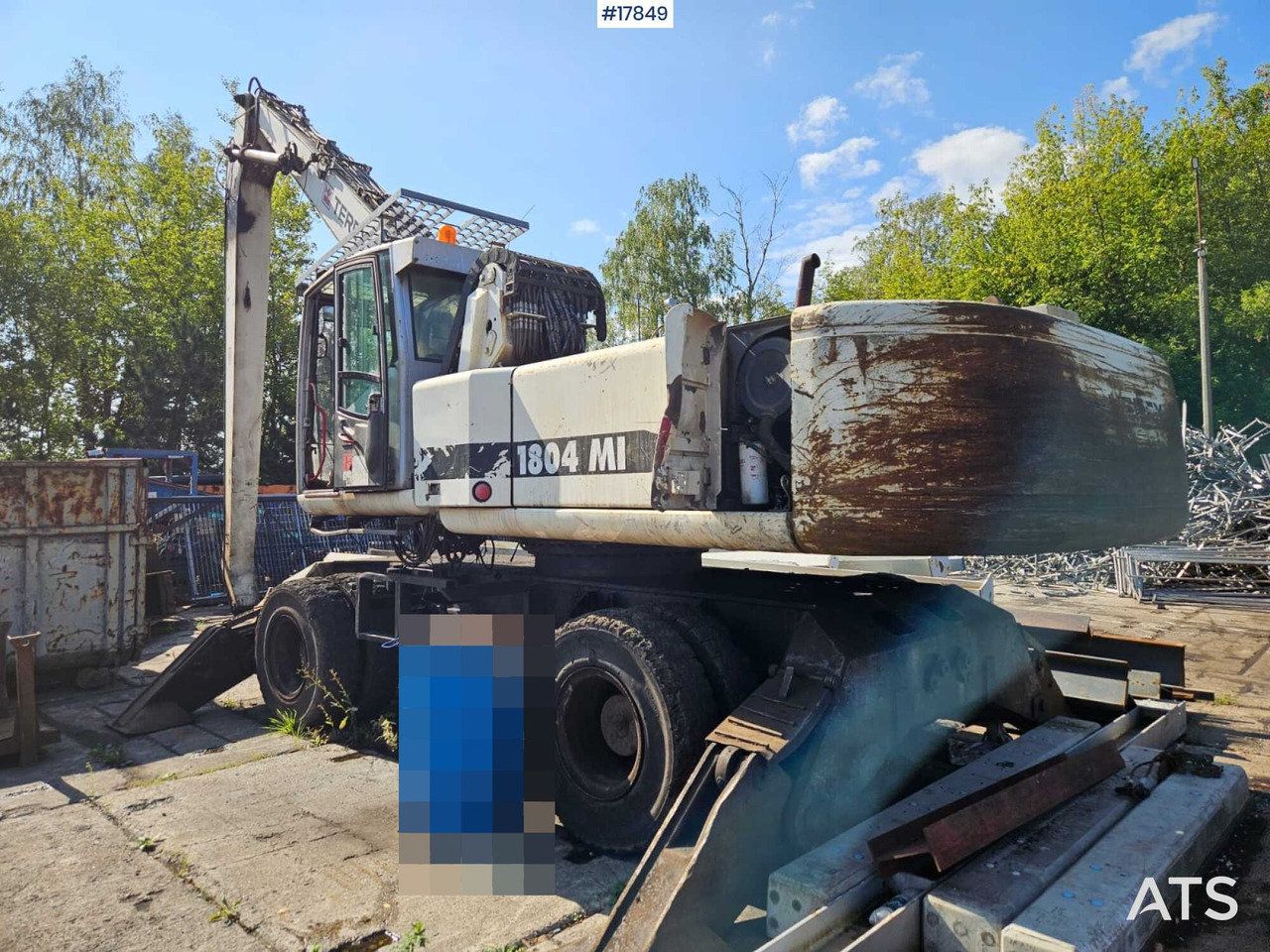 2006 Terex 1804 - Bager za obradu otpada/ Industrije: slika 1 2006 Terex 1804 - Bager za obradu otpada/ Industrije: slika 1