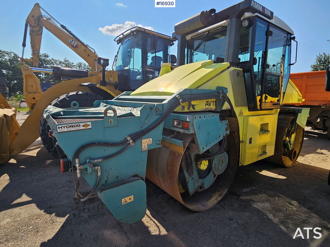2008 Ammann AV 115-2 Hydro spreader - Valjak za puteve: slika 1 2008 Ammann AV 115-2 Hydro spreader - Valjak za puteve: slika 1