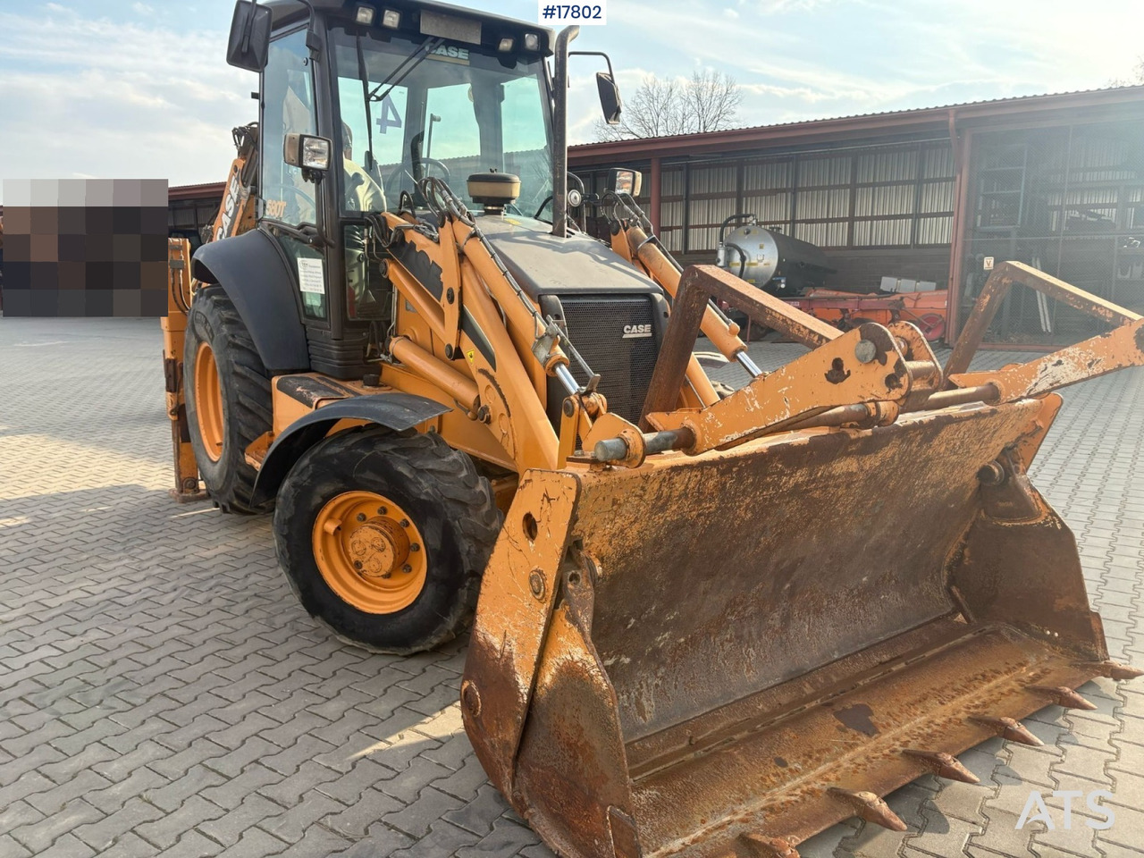 2012 Case 580T - Bager utovarivač: slika 4 2012 Case 580T - Bager utovarivač: slika 4