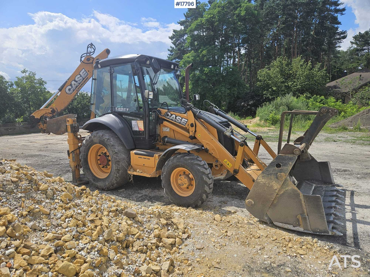 2014 Case ST 580 - Bager utovarivač: slika 1 2014 Case ST 580 - Bager utovarivač: slika 1