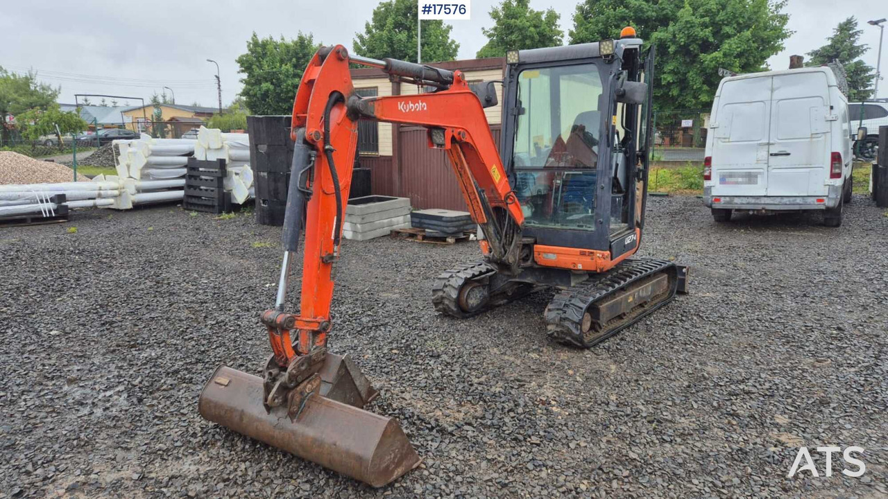 2014 Kubota U27-4 - Mini bager: slika 1 2014 Kubota U27-4 - Mini bager: slika 1