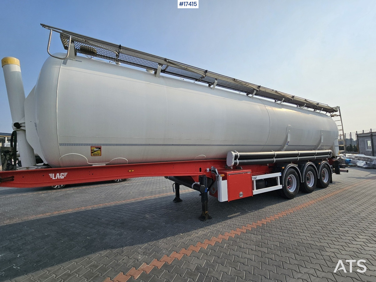 2018 Silo trailer Lag 0-3-TI - Poluprikolica cisterna: slika 1 2018 Silo trailer Lag 0-3-TI - Poluprikolica cisterna: slika 1