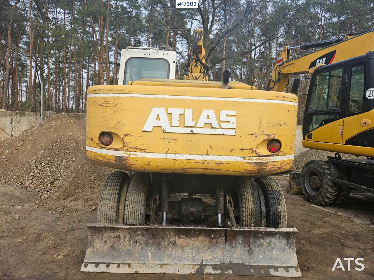 ATLAS 1504 wheeled excavator (2000) - Bager točkaš: slika 2 ATLAS 1504 wheeled excavator (2000) - Bager točkaš: slika 2