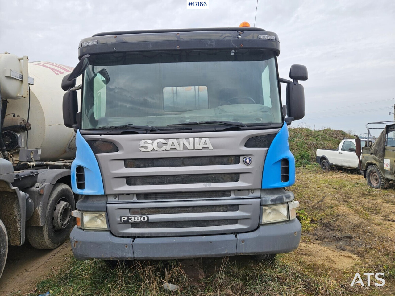 Concrete mixer on SCANIA P380 chassis (2008) - Mikser za beton: slika 3 Concrete mixer on SCANIA P380 chassis (2008) - Mikser za beton: slika 3