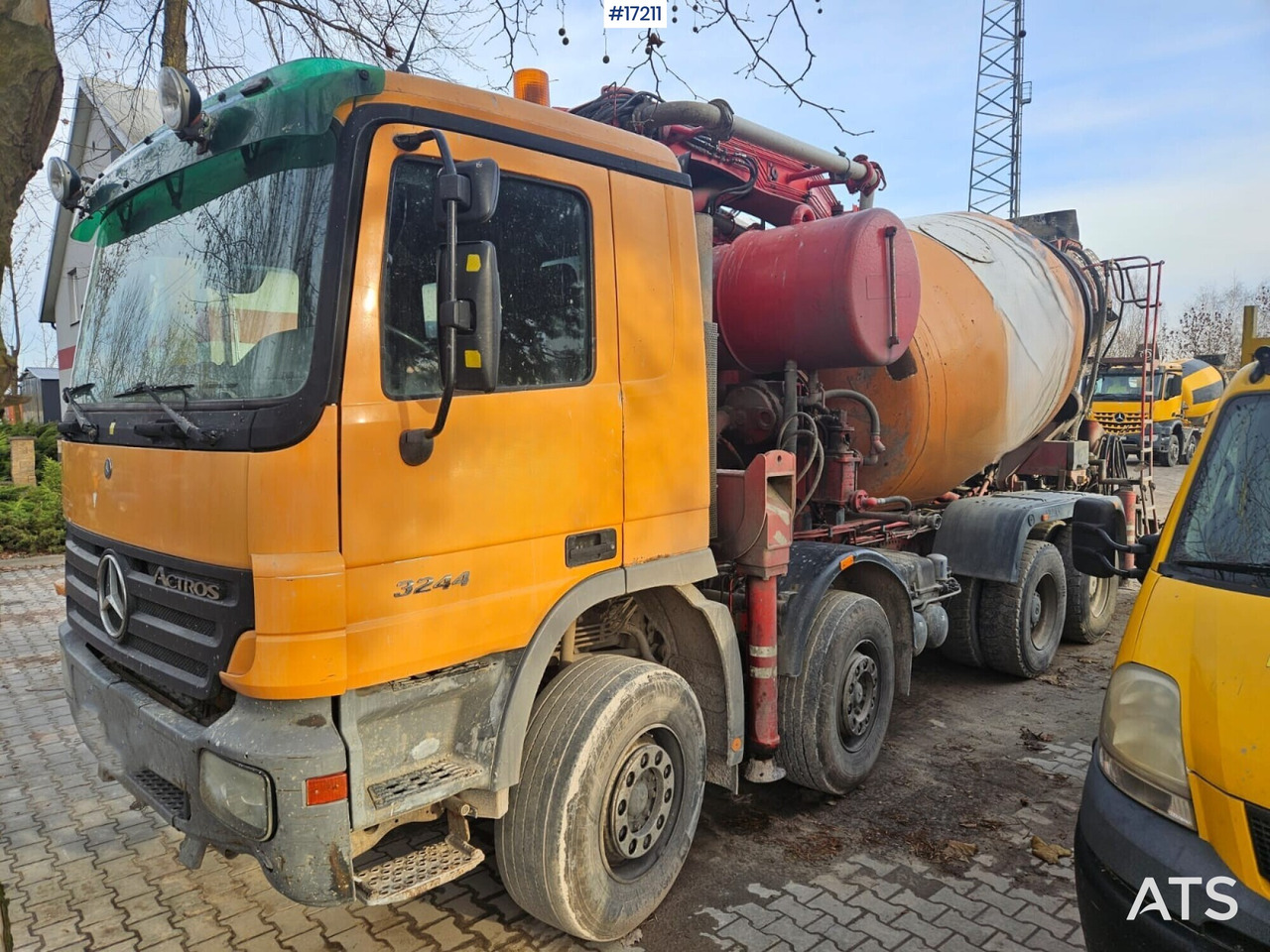 Concrete pump CIFA - Mercedes-Benz Actros 3244 (2005) - Auto pumpa za beton: slika 4 Concrete pump CIFA - Mercedes-Benz Actros 3244 (2005) - Auto pumpa za beton: slika 4