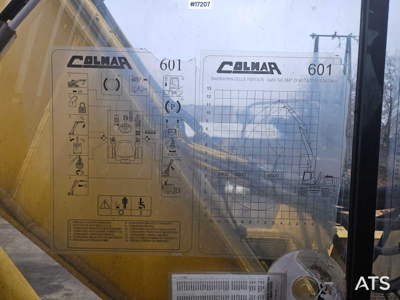 Bager točkaš Industry excavator COLMAR 601 (2008): slika 18