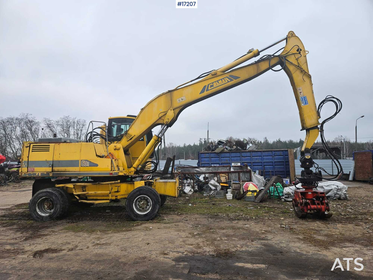 Bager točkaš Industry excavator COLMAR 601 (2008): slika 5