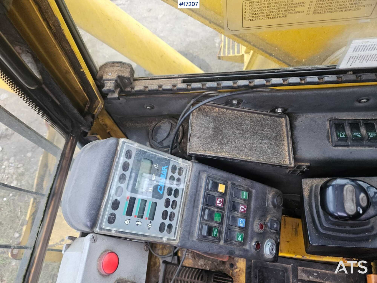 Bager točkaš Industry excavator COLMAR 601 (2008): slika 13