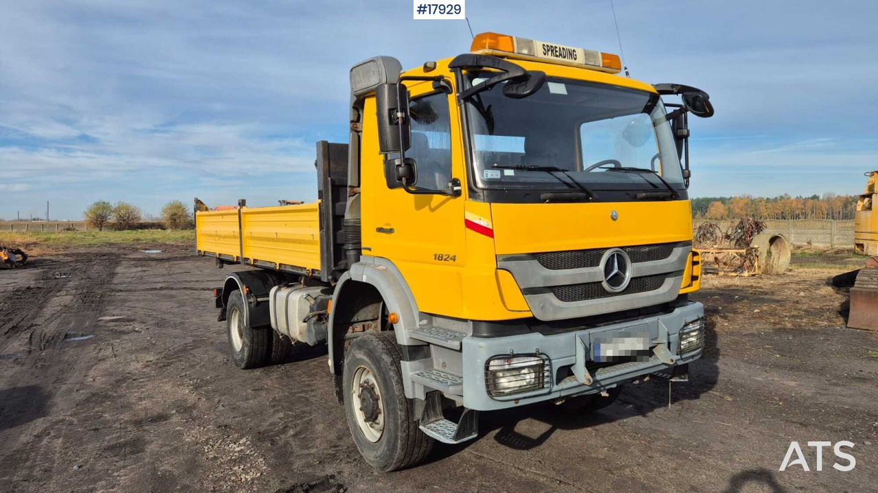 Mercedes-Benz 1824 4x4 dump truck (2005) - Istovarivač: slika 1 Mercedes-Benz 1824 4x4 dump truck (2005) - Istovarivač: slika 1
