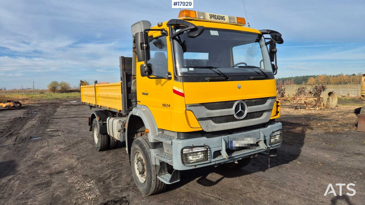 Mercedes-Benz 1824 4x4 dump truck (2005) - Istovarivač: slika 3 Mercedes-Benz 1824 4x4 dump truck (2005) - Istovarivač: slika 3
