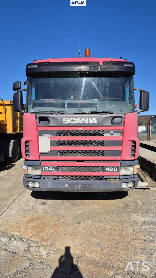 Tractor SCANIA 124L 420KM (2003) + BERGER tipper semi-trailer (2007) - Tegljač: slika 4 Tractor SCANIA 124L 420KM (2003) + BERGER tipper semi-trailer (2007) - Tegljač: slika 4